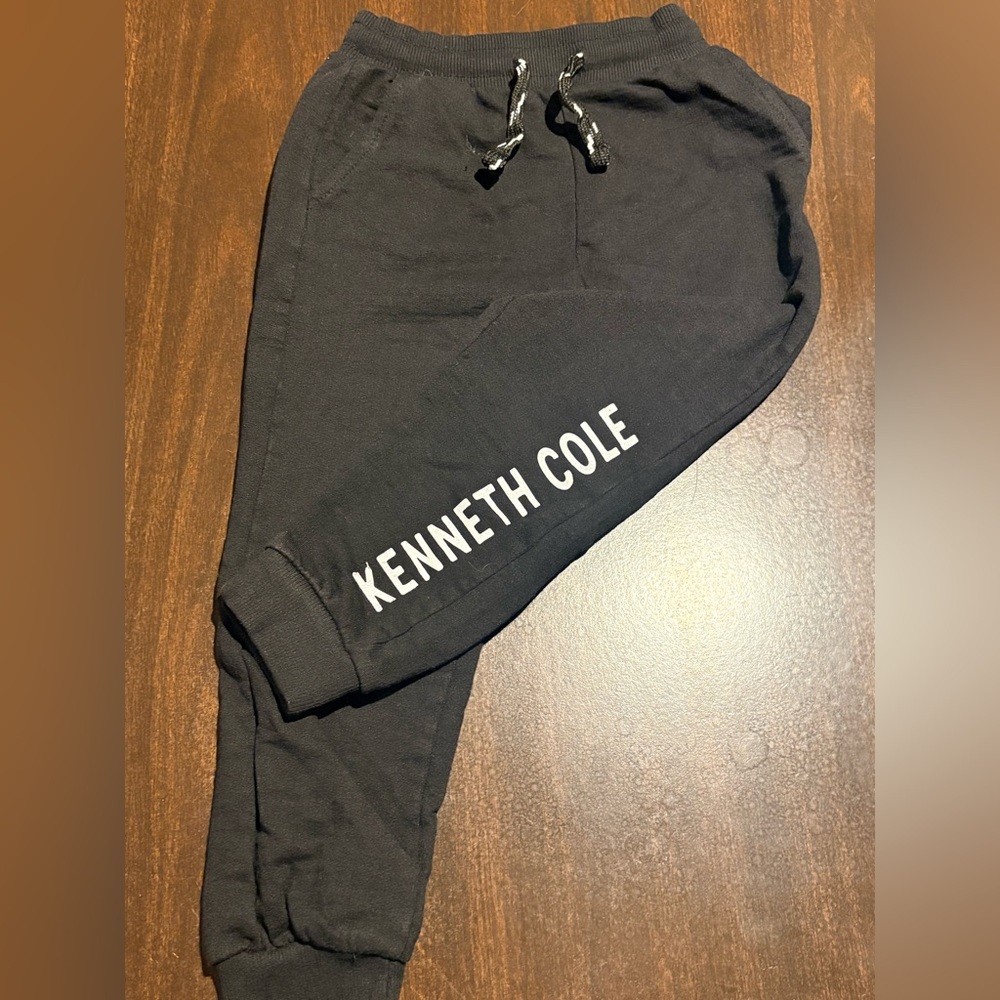Kenneth Cole Black Sweatpants
